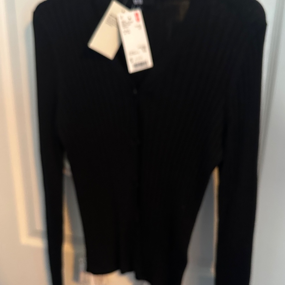 Uniqlo Black Women's Cardigan Sweater